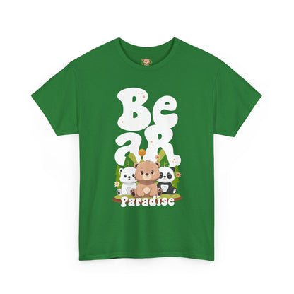 Bear paradise (front) unisex crewneck t-shirt