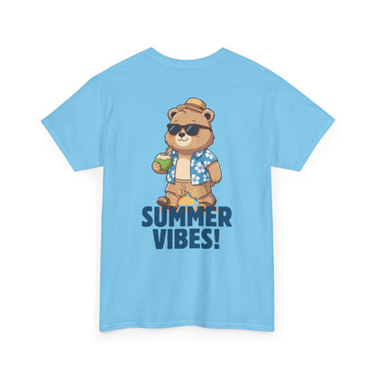 Summer vibes (back) unisex crewneck t-shirt