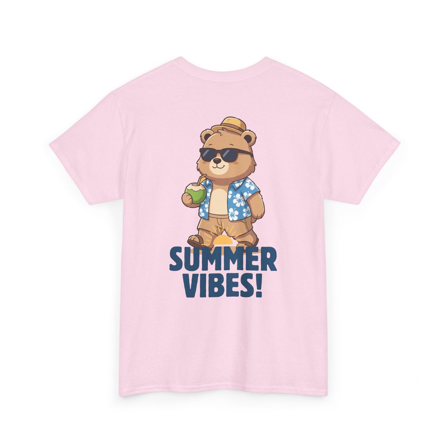 Summer vibes (back) unisex crewneck t-shirt