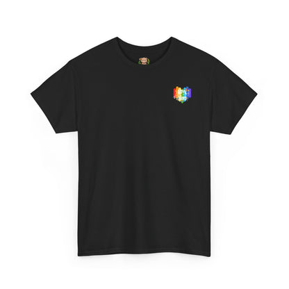 Love always wins rainbow mini (front) unisex crewneck t-shirt