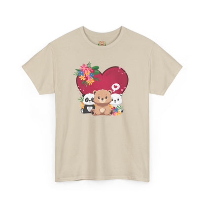 Bears full of love (front) unisex crewneck t-shirt