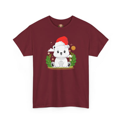 Snojo bear hug (front) Christmas unisex crewneck t-shirt