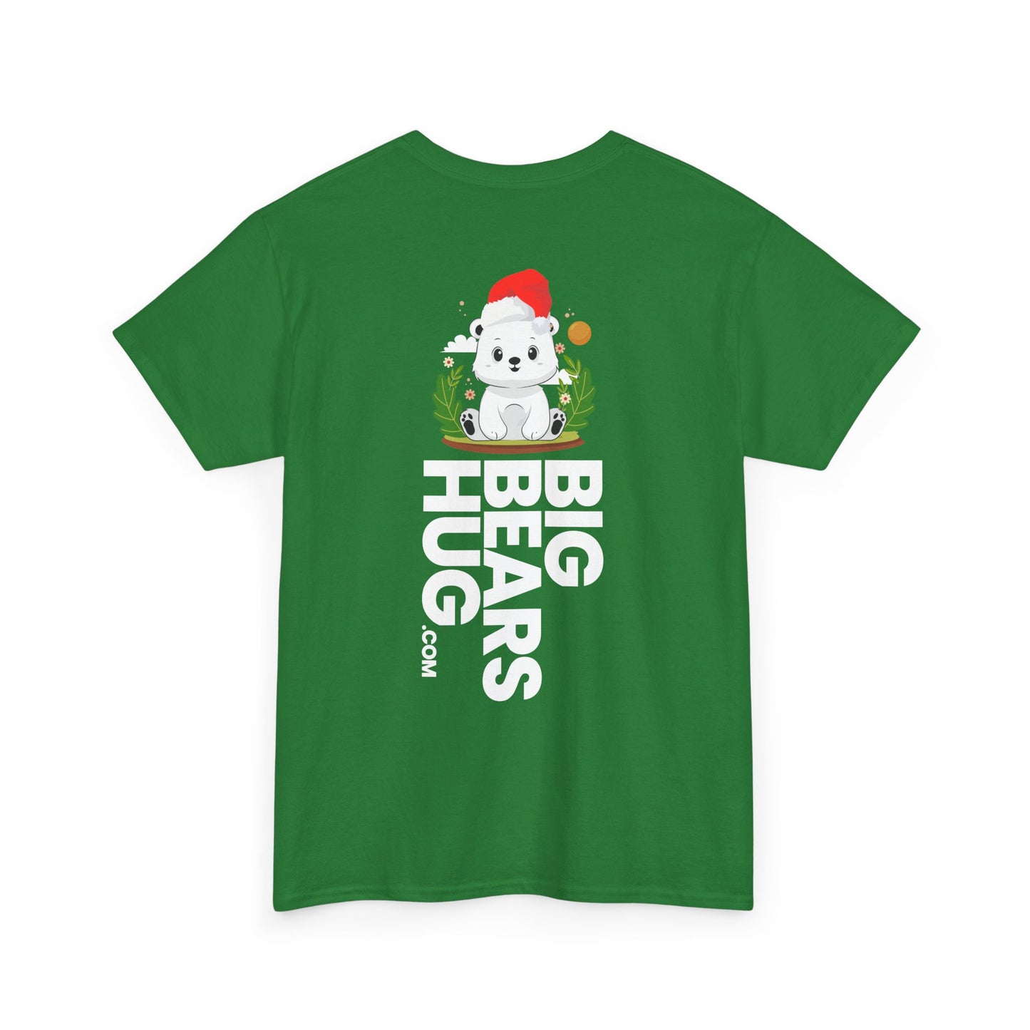 Snojo bear hug (back) Christmas unisex crewneck t-shirt