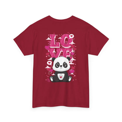 Macho bear's love (back) unisex crewneck t-shirt