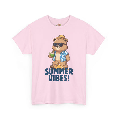 Summer vibes (front) unisex crewneck t-shirt