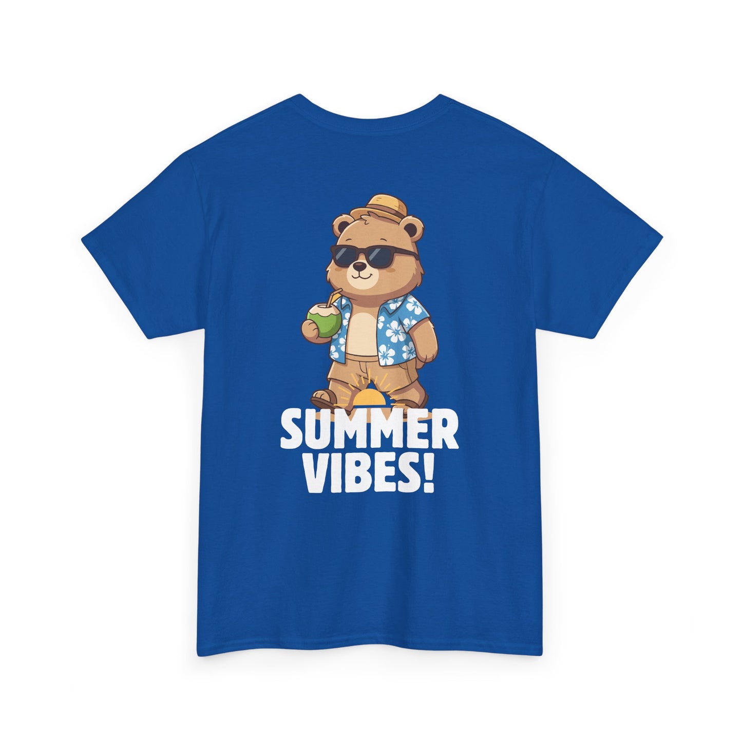 Summer vibes (back) unisex crewneck t-shirt