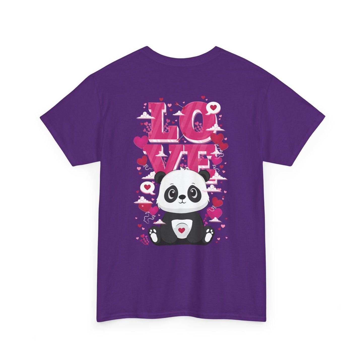 Macho bear's love (back) unisex crewneck t-shirt