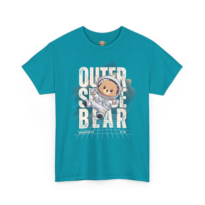 Outer space bear (front) unisex crewneck t-shirt