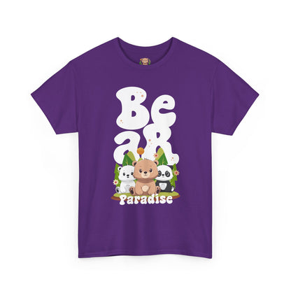 Bear paradise (front) unisex crewneck t-shirt