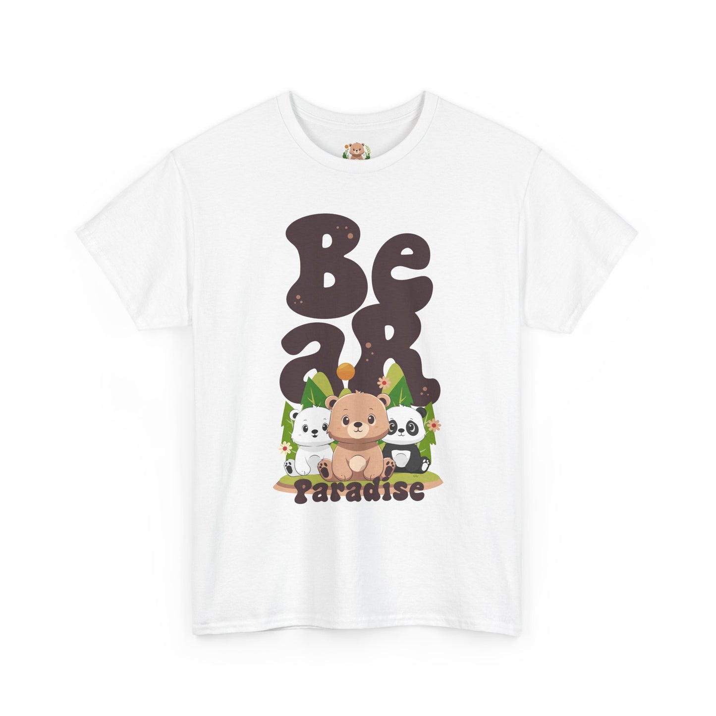 Bear paradise (front) unisex crewneck t-shirt
