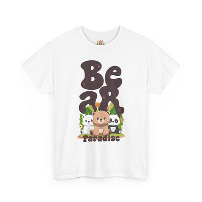 Bear paradise (front) unisex crewneck t-shirt