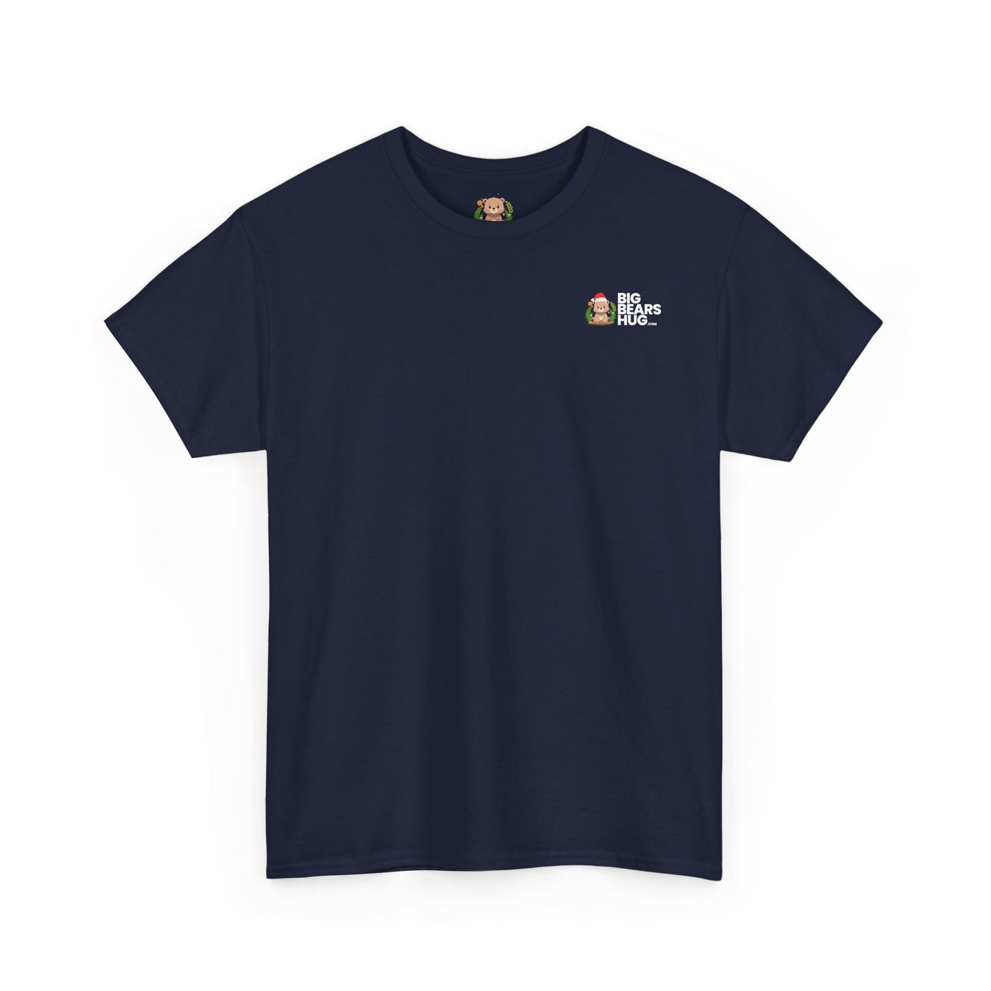 Pancha bear mini hug (front) Christmas unisex crewneck t-shirt