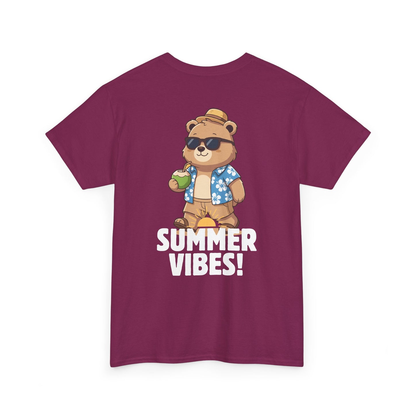 Summer vibes (back) unisex crewneck t-shirt