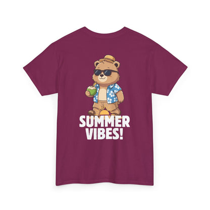 Summer vibes (back) unisex crewneck t-shirt