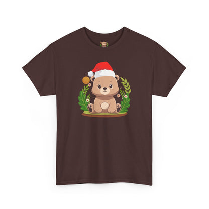 Pancha bear hug (front) Christmas unisex crewneck t-shirt