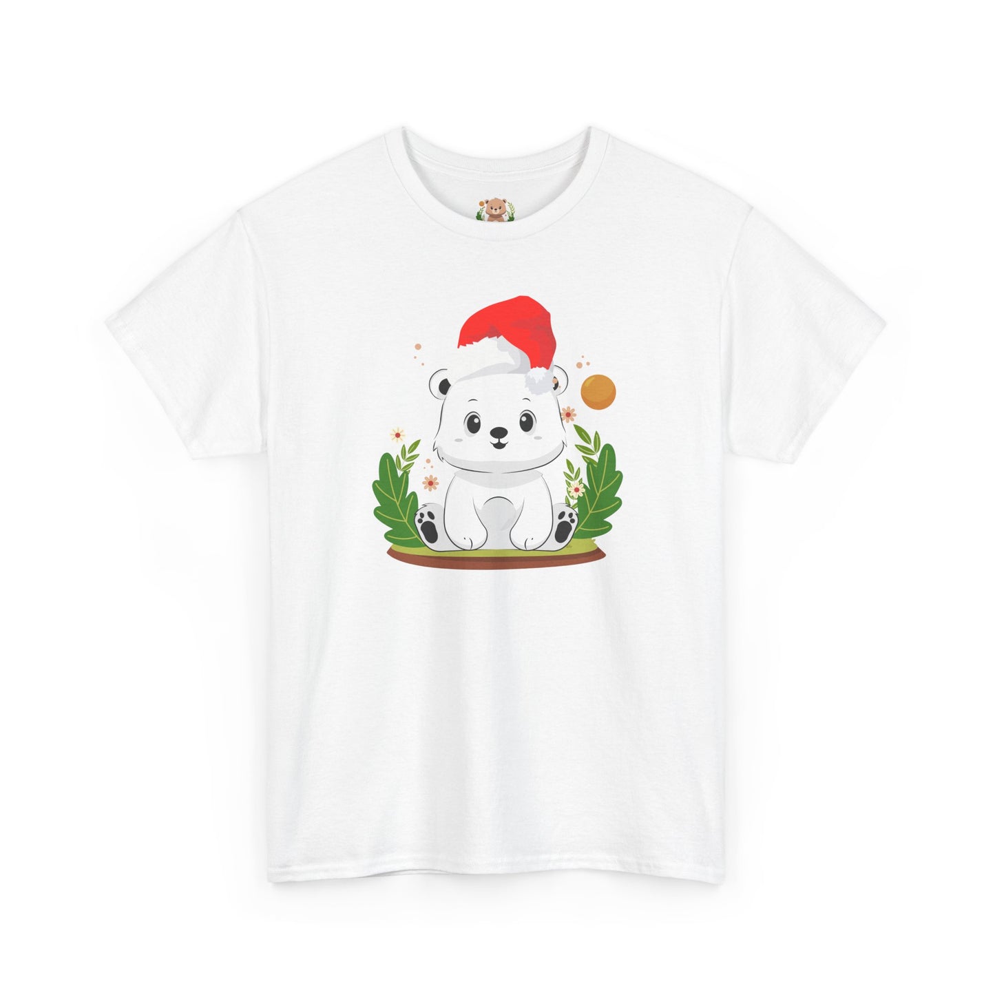 Snojo bear hug (front) Christmas unisex crewneck t-shirt