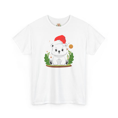 Snojo bear hug (front) Christmas unisex crewneck t-shirt