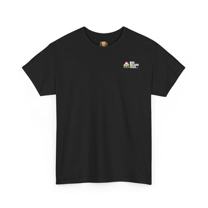 Macho bear mini hug (front) Christmas unisex crewneck t-shirt