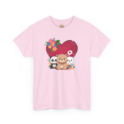 Bears full of love (front) unisex crewneck t-shirt