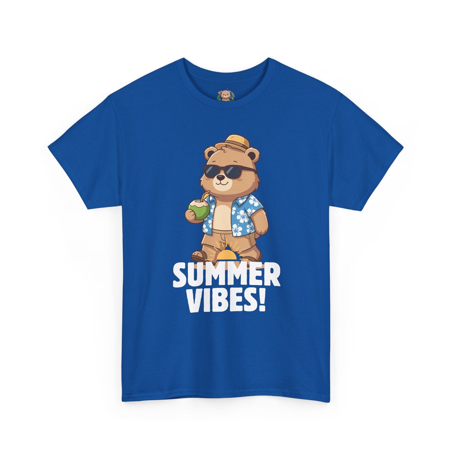 Summer vibes (front) unisex crewneck t-shirt