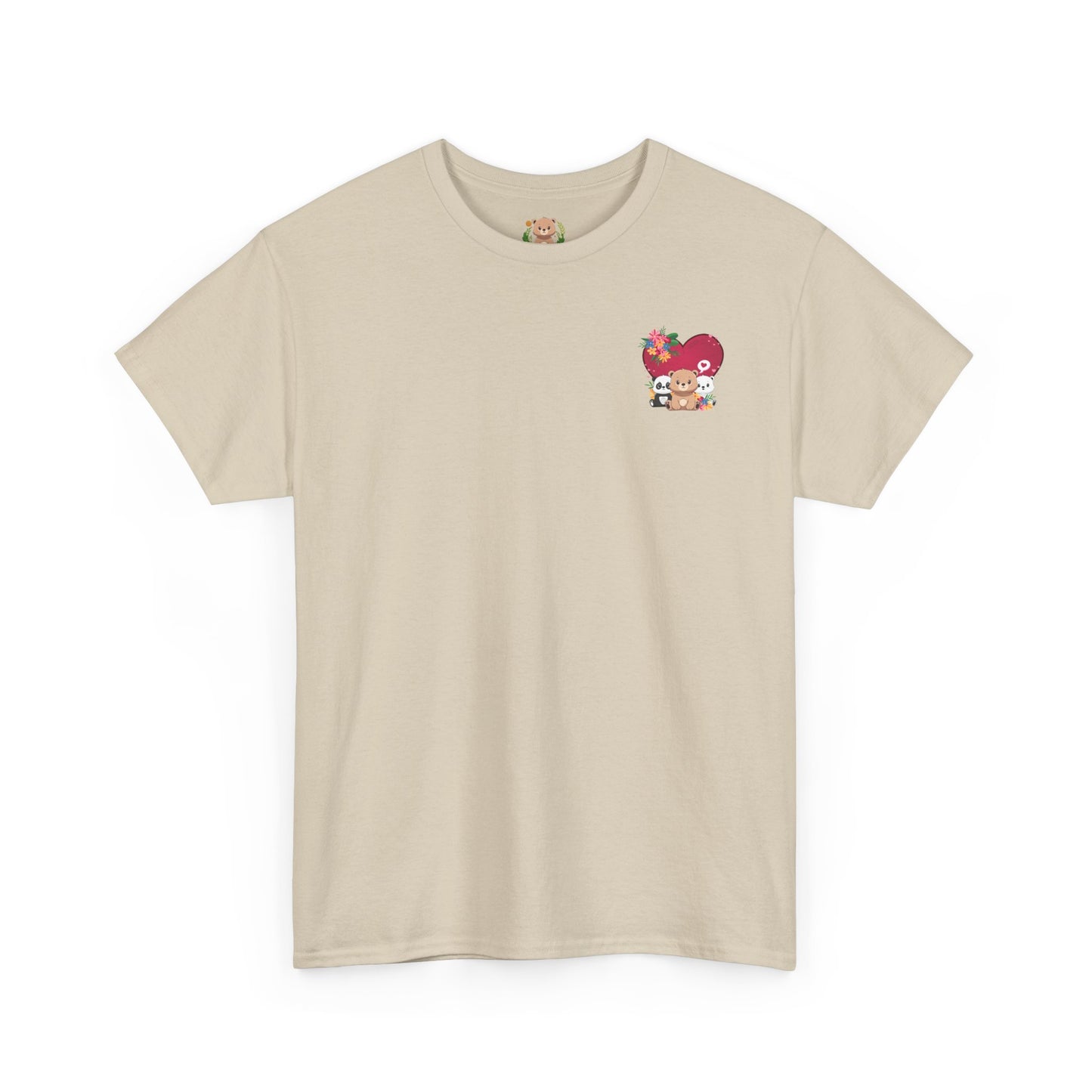 Bears full of love mini (front) unisex crewneck t-shirt