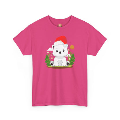 Snojo bear hug (front) Christmas unisex crewneck t-shirt