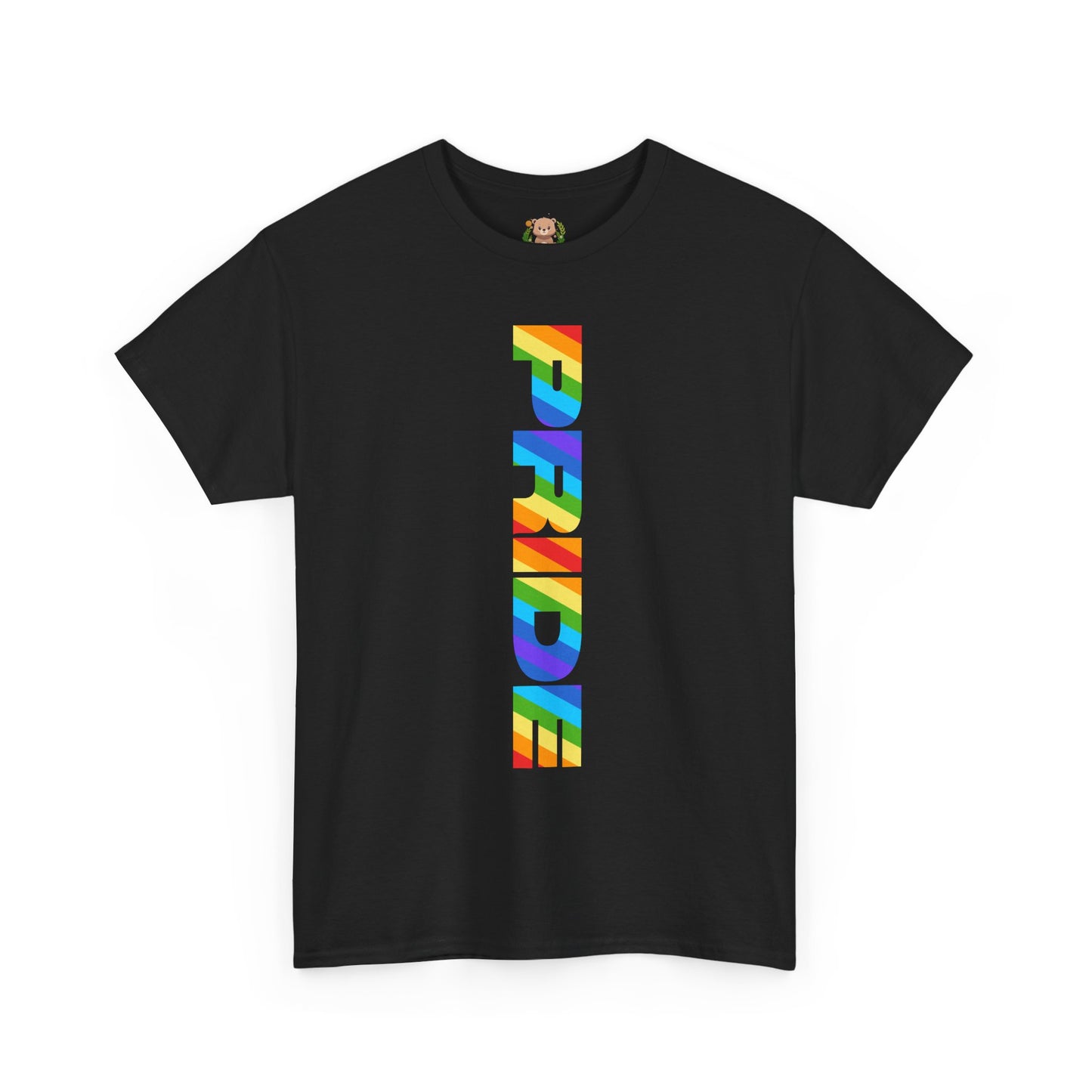 Pride rainbow (front) unisex crewneck t-shirt