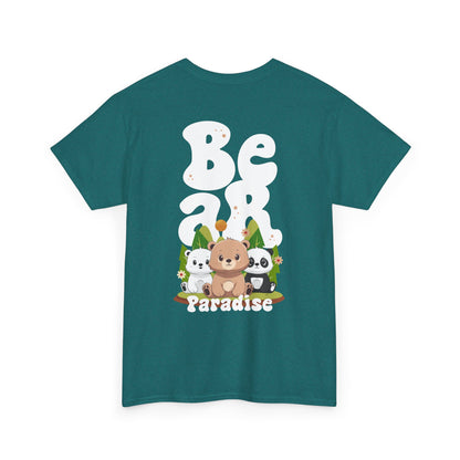 Bear paradise (back) unisex crewneck t-shirt