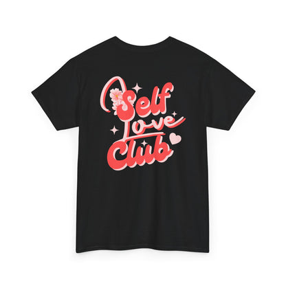Self love club (back) unisex crewneck t-shirt