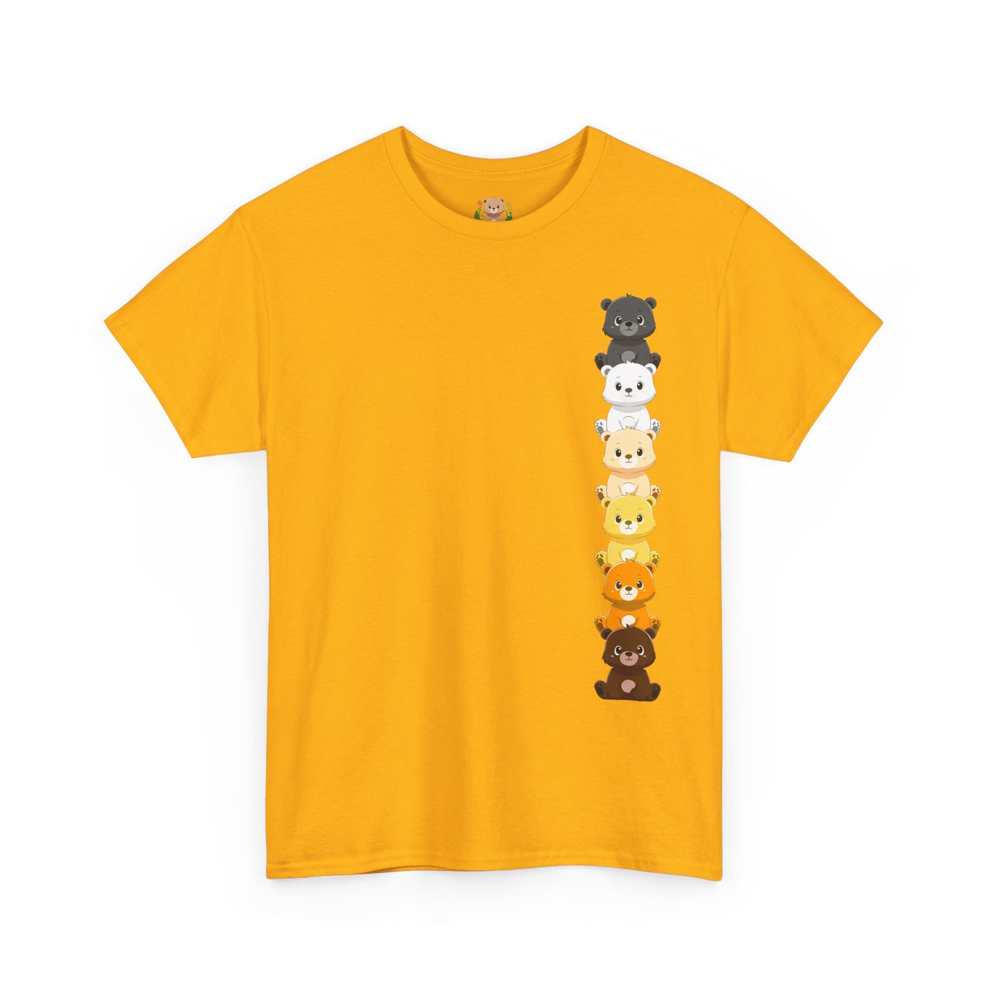 Bear flag line (front) unisex crewneck t-shirt