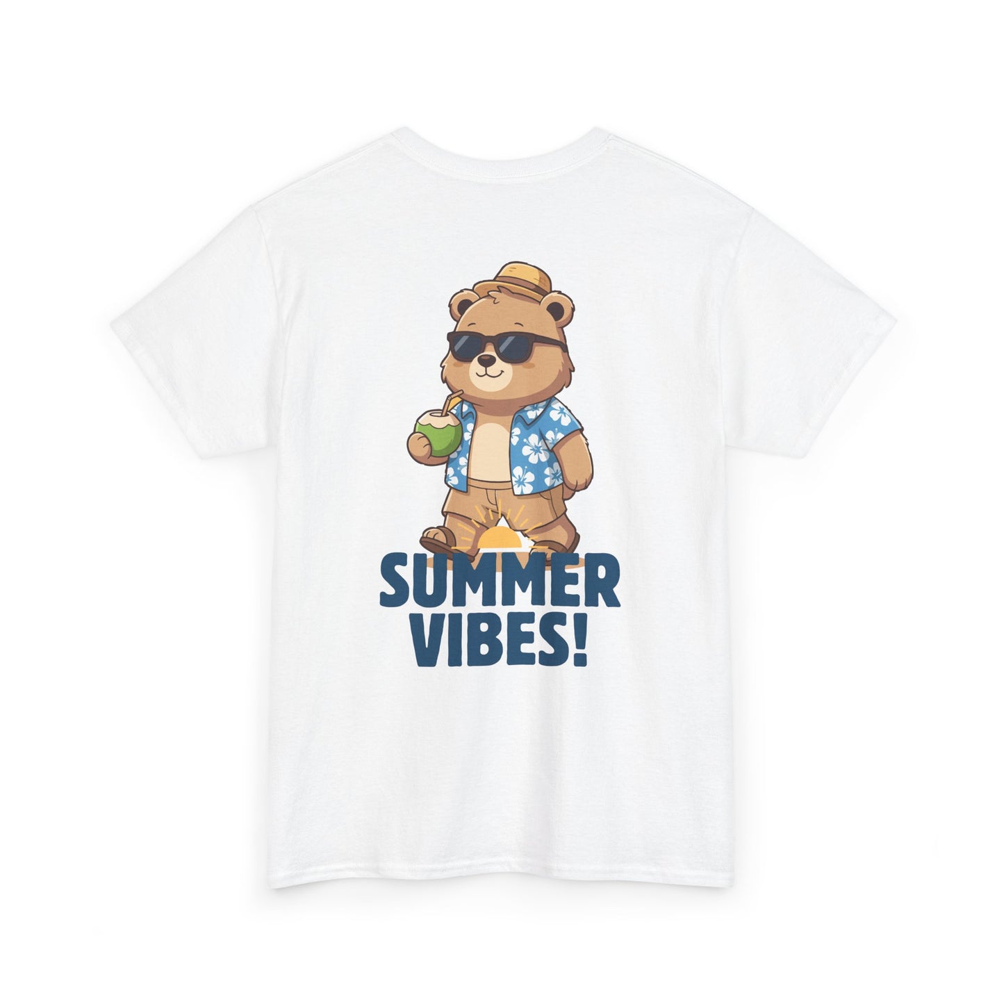 Summer vibes (back) unisex crewneck t-shirt