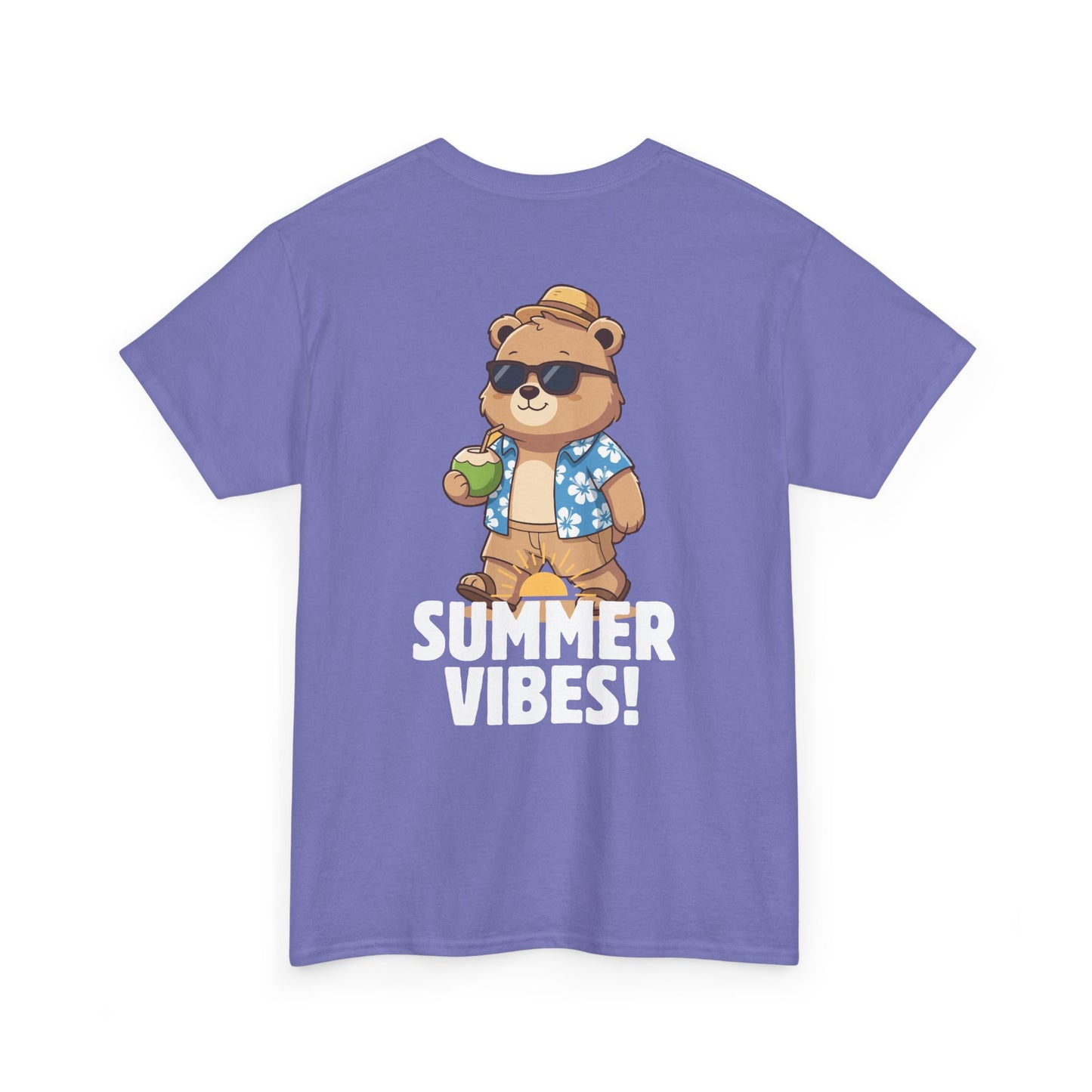 Summer vibes (back) unisex crewneck t-shirt