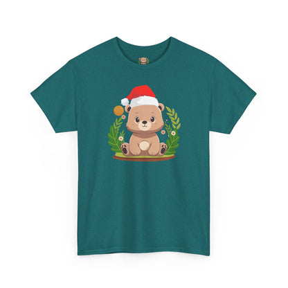 Pancha bear hug (front) Christmas unisex crewneck t-shirt