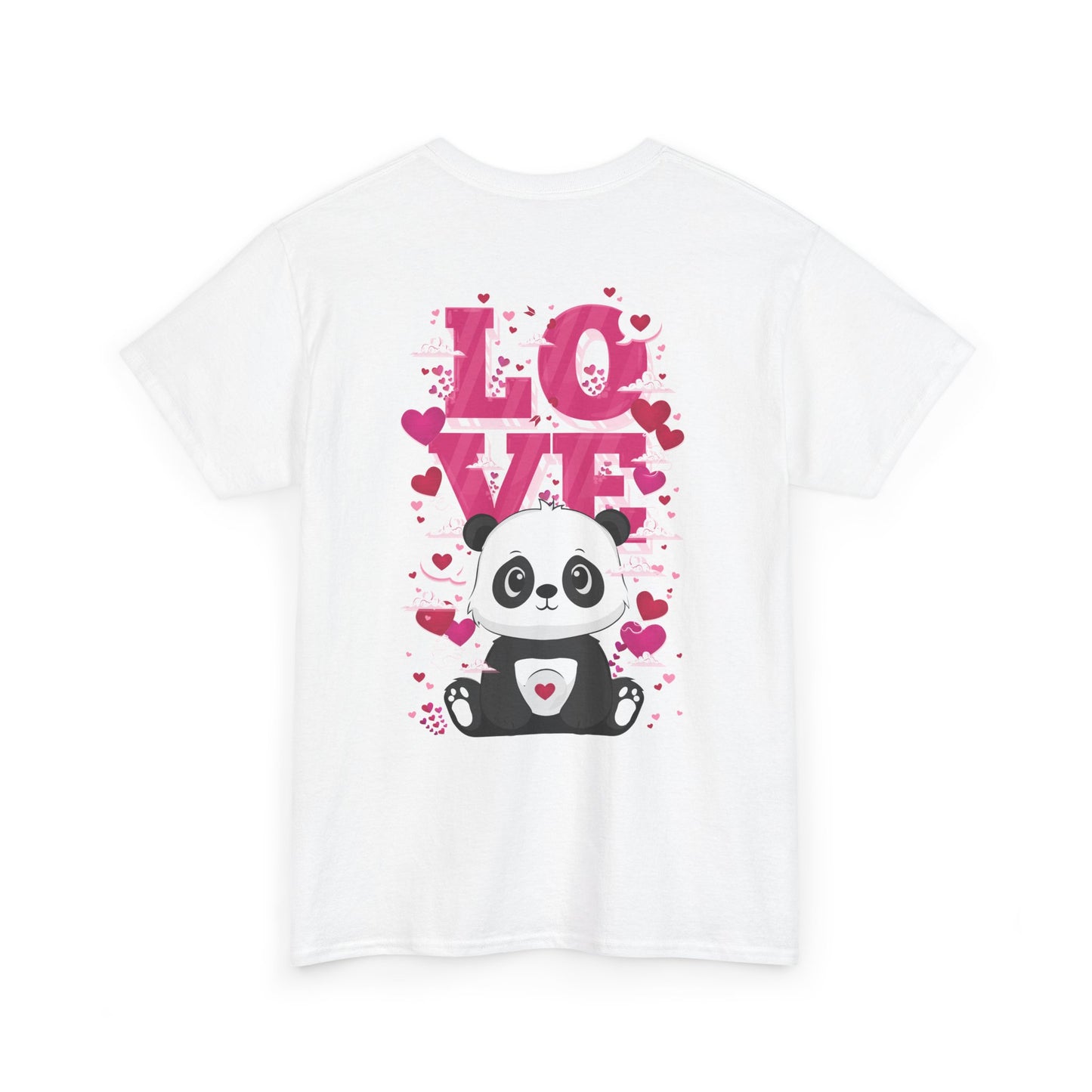 Macho bear's love (back) unisex crewneck t-shirt