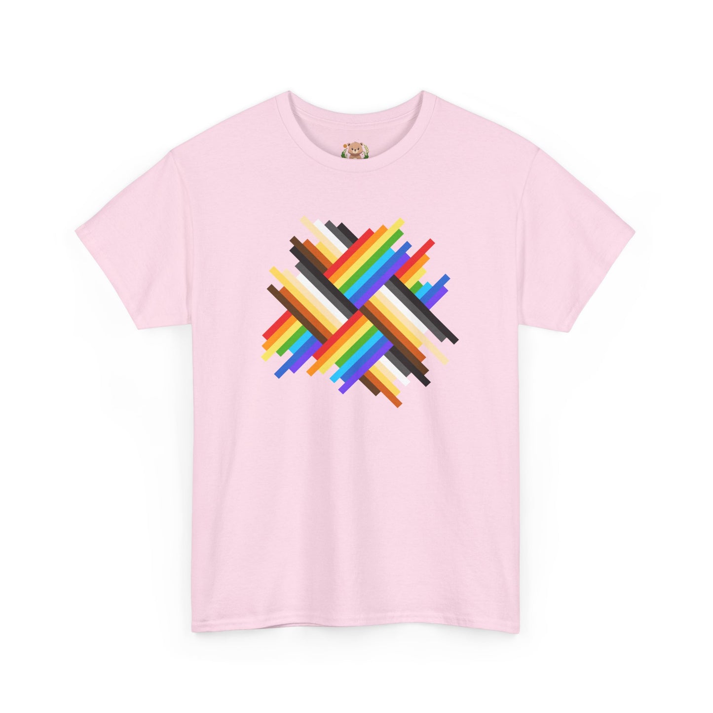 Bear and rainbow pride unisex crewneck t-shirt