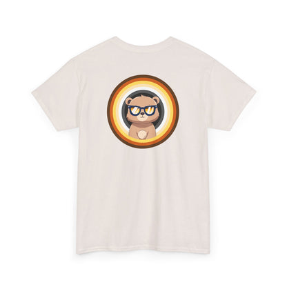 Bear flag rings Pancha (back) unisex crewneck t-shirt