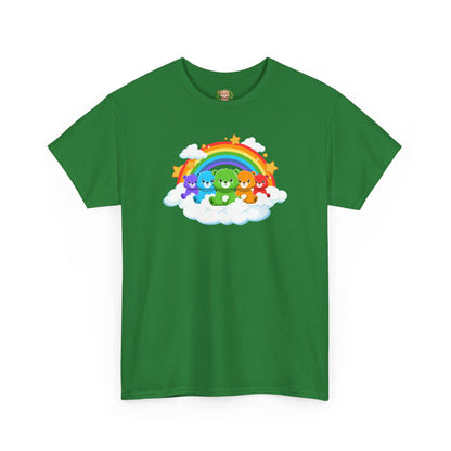 Rainbow bears in the cloud unisex crewneck t-shirt