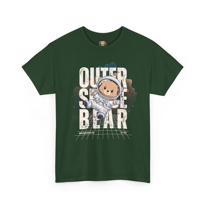Outer space bear (front) unisex crewneck t-shirt