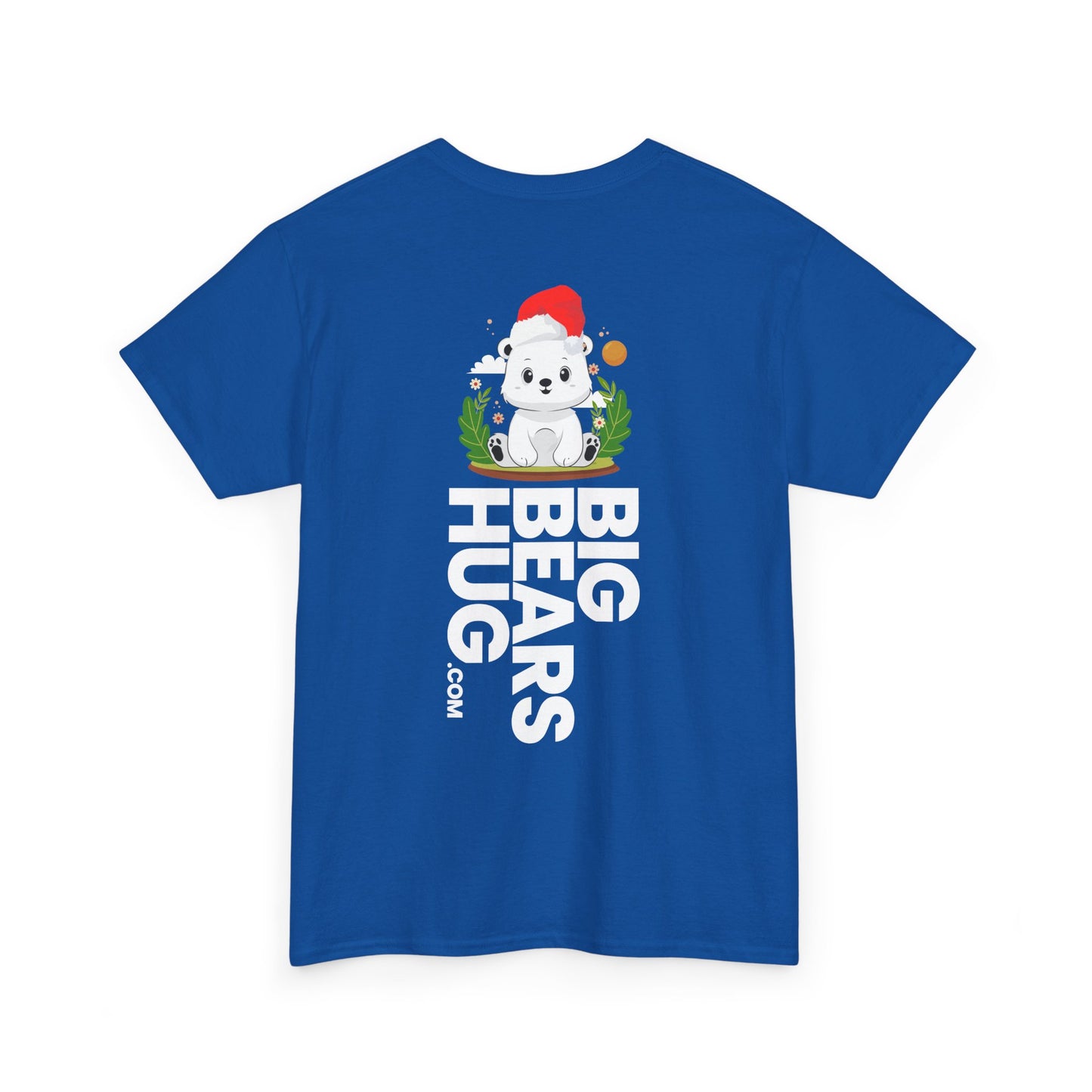 Snojo bear hug (back) Christmas unisex crewneck t-shirt