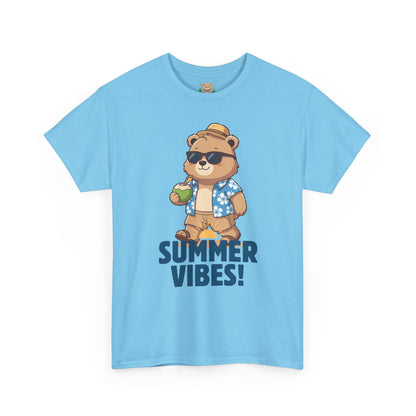 Summer vibes (front) unisex crewneck t-shirt