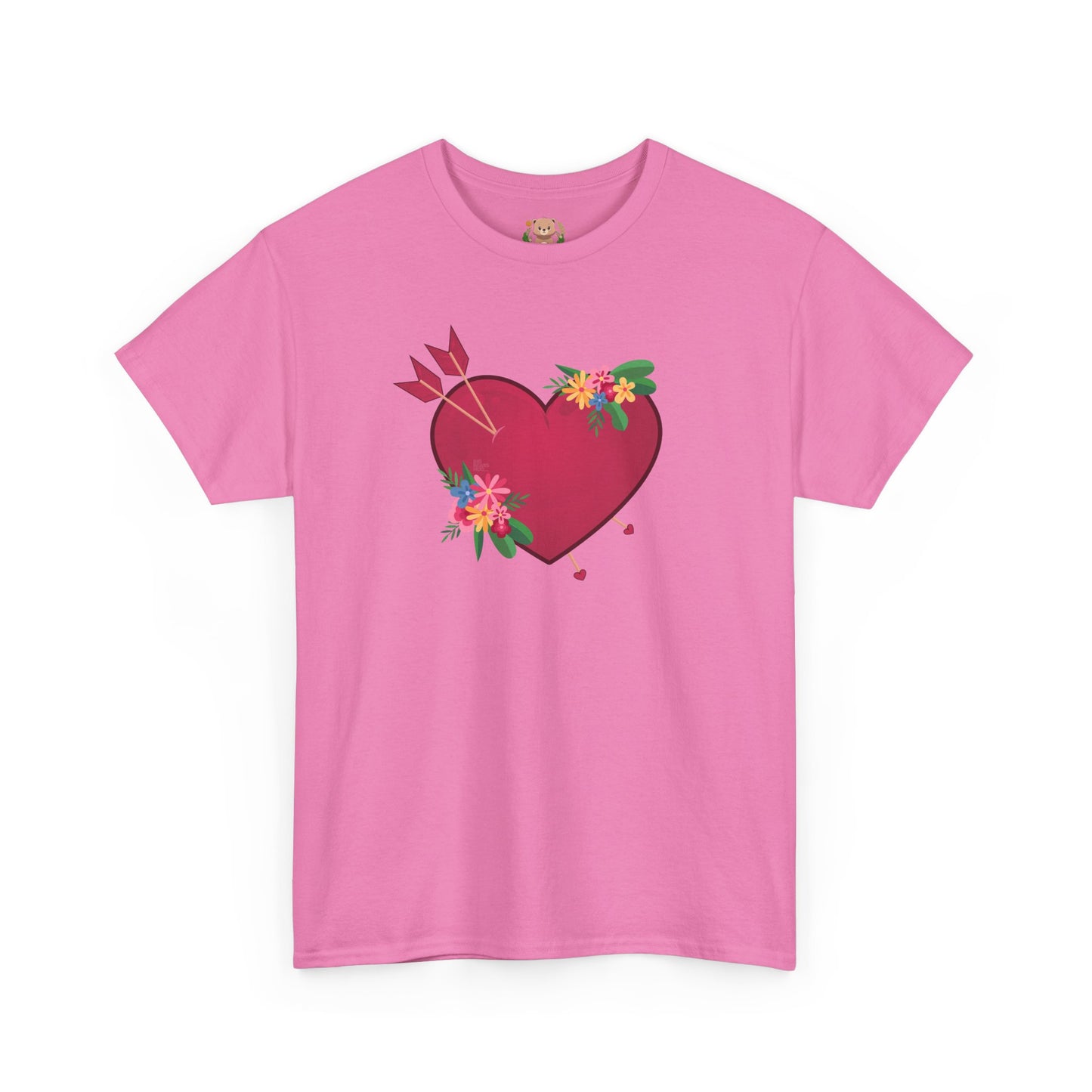 Heart full of love (front) unisex crewneck t-shirt