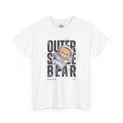 Outer space bear (front) unisex crewneck t-shirt