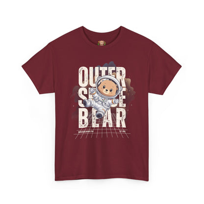 Outer space bear (front) unisex crewneck t-shirt