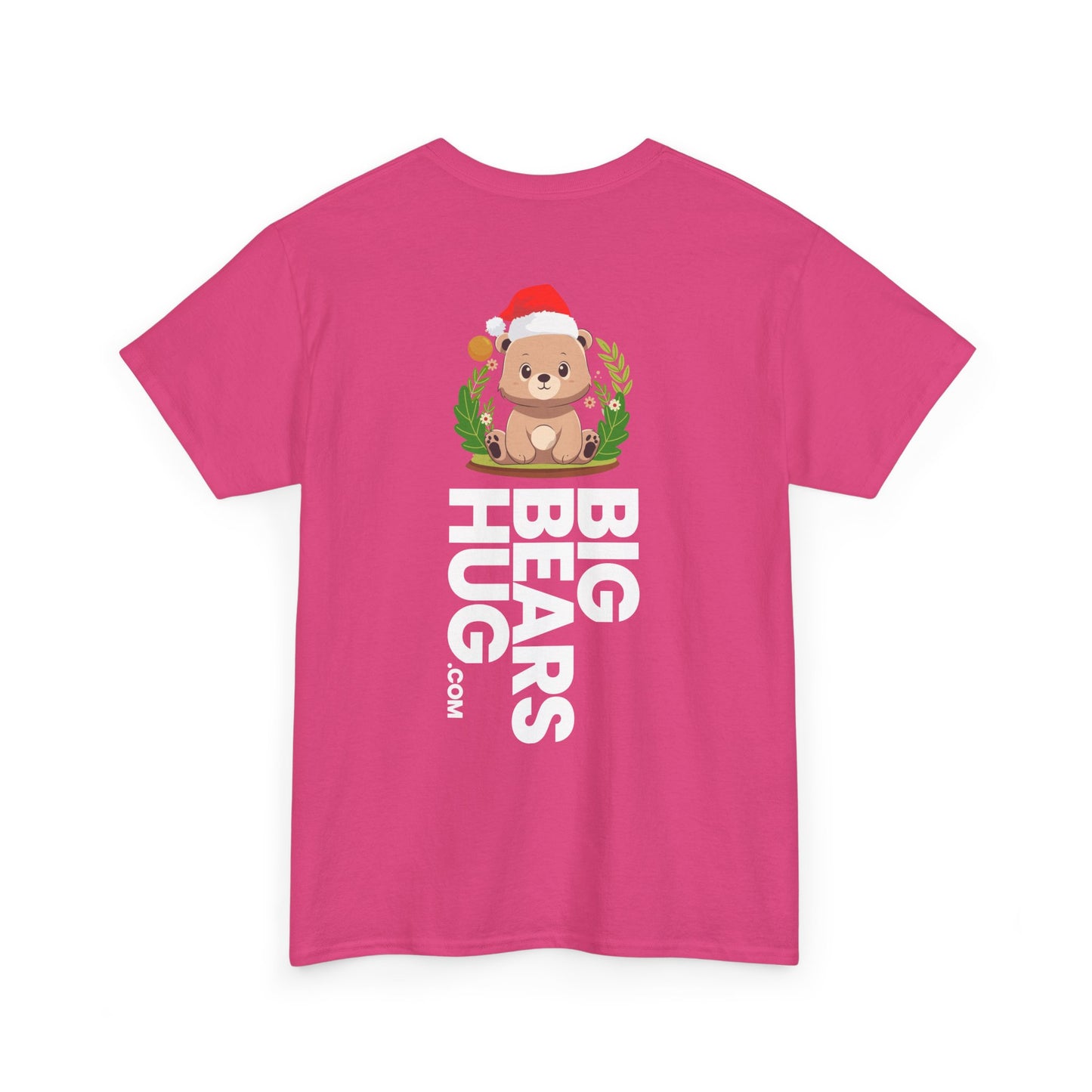 Pancha bear hug (back) Christmas unisex crewneck t-shirt