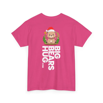 Pancha bear hug (back) Christmas unisex crewneck t-shirt
