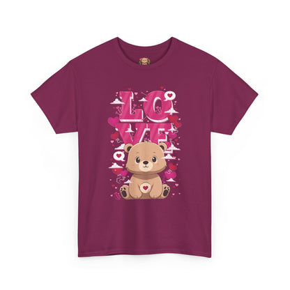 Pancha bear's love (front) unisex crewneck t-shirt
