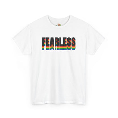 Fearless rainbow (front) unisex crewneck t-shirt