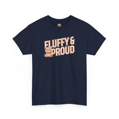 Fluffy and proud Pancha bear unisex crewneck t-shirt