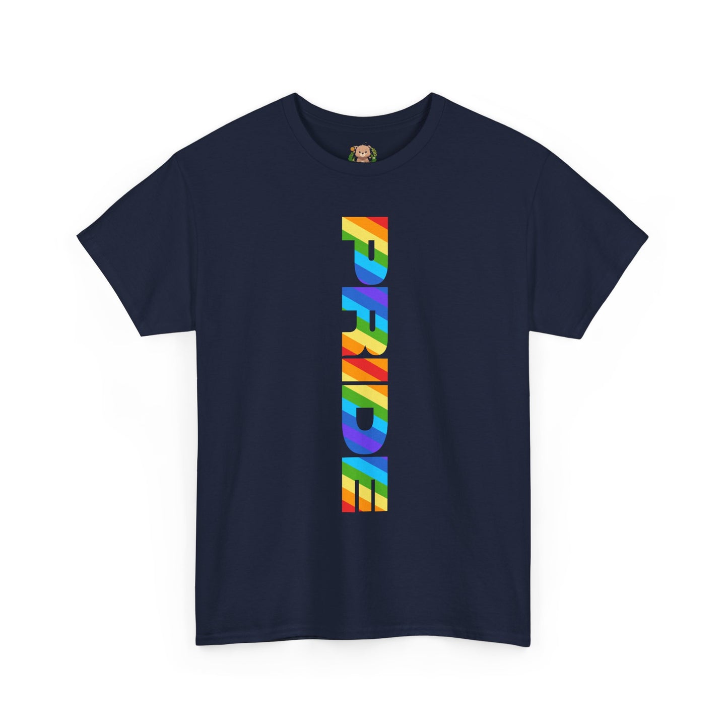 Pride rainbow (front) unisex crewneck t-shirt