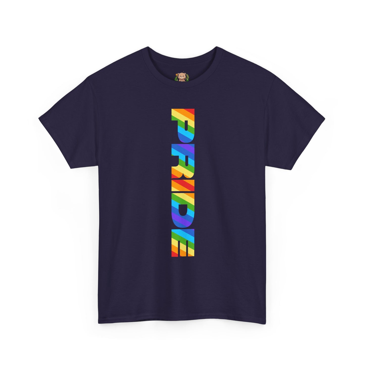 Pride rainbow (front) unisex crewneck t-shirt